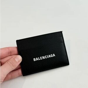 Balenciaga Black Card Holder